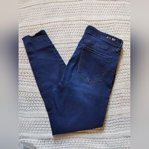 Kut from the Kloth Dark Blue Skinny Jeans Size 12